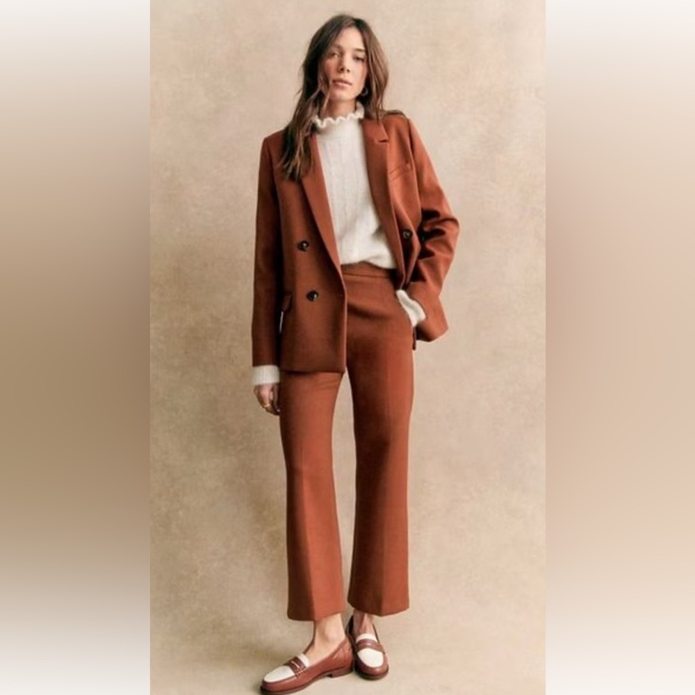 Sezane Martin Crop Trouser